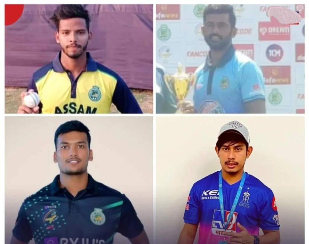 Four Cricketer from Assam Selected for IPL